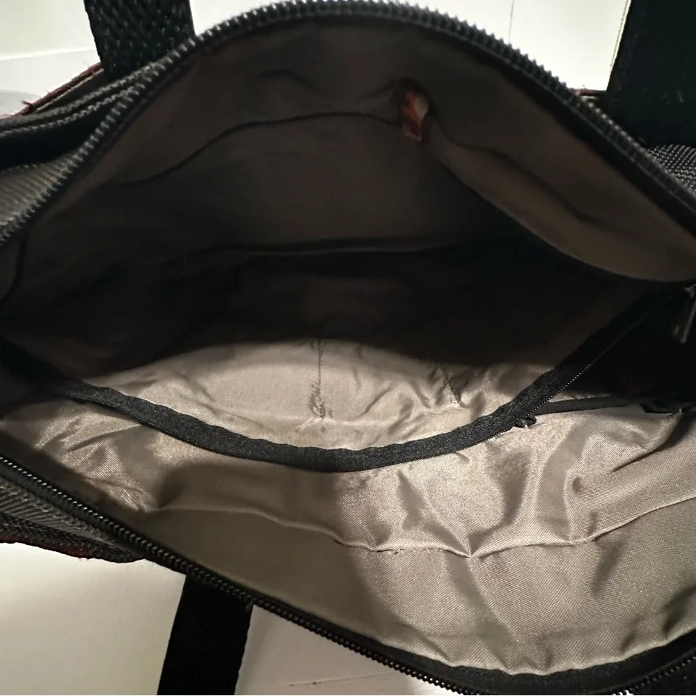 REI Inside Passage Accessory Tote Insulated Padded Tote Bag Maroon Gray 16